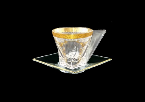 Fusion CA FPGW Cup Cappuccino 190ml 1pc in Persa Golden White Decor (71-245)