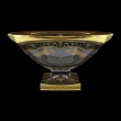 Bohemia Magma MV MEGB H Bowl d34cm 1pc in Flora´s Empire Golden Black Decor+H (26-344/H)