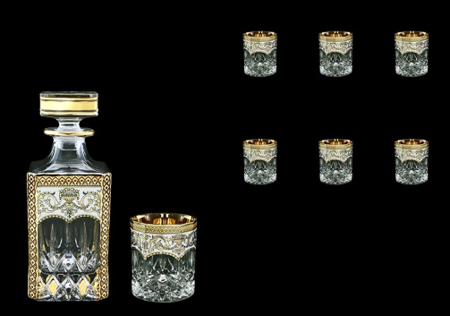 Opera Set WD+B3 OEGW 750ml+6x210ml in Flora´s Empire Golden White Decor (21-661/656)