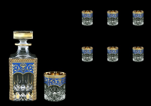 Opera Set WD+B3 OEGC 750ml+6x210ml in Flora´s Empire Golden Blue Decor (23-661/656)