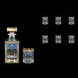 Opera Set WD+B3 OEGC 750ml+6x210ml in Flora´s Empire Golden Blue Decor (23-661/656)