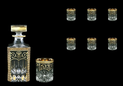 Opera Set WD+B3 OEGB 750ml+6x210ml in Flora´s Empire Golden Black Decor (26-661/656)