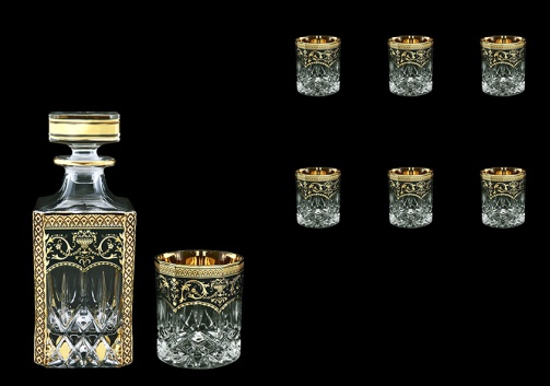 Opera Set WD+B2 OEGW 750ml+6x300ml in Flora´s Empire Golden Black Decor (26-661/657)