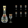 Opera Set RD+C4 OEGR 900ml+6x120ml in Flora´s Empire Golden Red Decor (22-662/652)