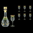 Opera Set RD+C3 OEGW 900ml+6x160ml in Flora´s Empire Golden Green Decor (24-662/653)