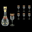 Opera Set RD+C2 OEGW 900ml+6x230ml in Flora´s Empire Golden Red Decor (22-662/654)