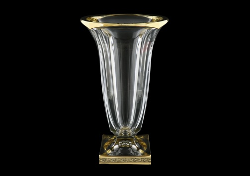 Bohemia Magma VV MMGB CH Vase 33cm 1pc in Lilit Golden Black Decor (31-206)