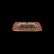 Torcello PO TELR Ashtray 15x15cm 1pc in Flora´s Empire Golden Red Light Decor (22-706/L)