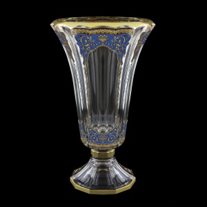 Doge VVA DELC H Large Vase 40cm 1pc in Flora´s Empire Golden Blue Light D.+H (23-703/H/L)