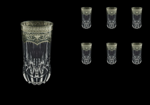 Adagio B0 AESK Water Glasses 400ml 6pcs in Flora´s Empire Pl. Crystal Light (20-1/596/L)