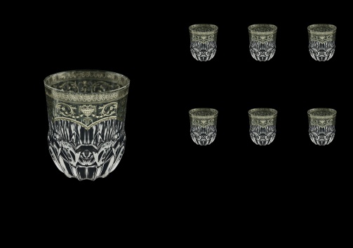 Adagio B2 AESK Whisky Glasses 350ml 6pcs in Flora´s Empire Pl. Crystal Light (20-1/595/L)