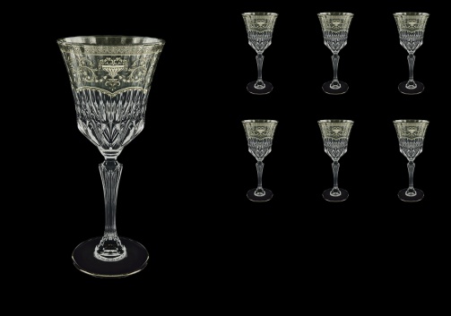 Adagio C2 AESK Wine Glasses 280ml 6pcs in Flora´s Empire Pl. Crystal Light (20-1/593/L)