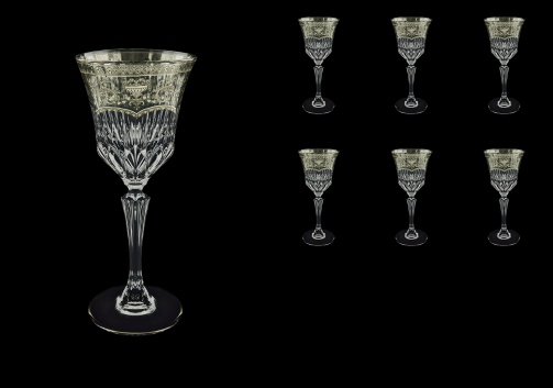 Adagio C3 AESK Wine Glasses 220ml 6pcs in Flora´s Empire Pl. Crystal Light (20-1/592/L)