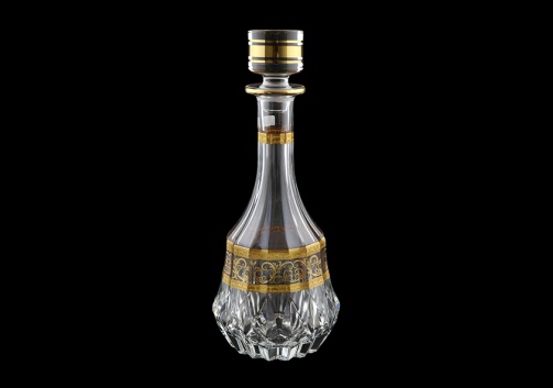 Adagio RD AALK Round Decanter 1000ml 1pc in Allegro Golden Light Decor (65-650/L)