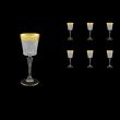 Timeless C5 TNGC S Liqueur Glasses 110ml 6pcs in Romance Golden Classic Decor+S (33-112)