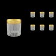 Timeless B2 TNGC S Whisky Glasses 360ml 6pcs in Romance Golden Classic Decor+S (33-132)