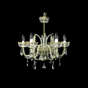 Chandelier Opera CH6 OELW RM 6arms 1pc in Flora´s Empire Golden White Light (21-4018/6c/L)