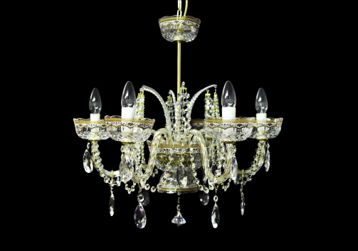 Chandelier Opera CH6 OELW RM 6arms 1pc in Flora´s Empire Golden White Light (21-4018/6c/L)