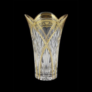 Lotus VV LELK Vase 25cm 1pc in Flora´s Empire Golden Crystal Light (20-263/L)