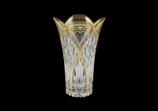 Lotus VV LELK Vase 25cm 1pc in Flora´s Empire Golden Crystal Light (20-263/L)