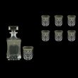 Adagio Set WD+B2 AESK 820ml+6x350ml in Flora´s Empire Pl. Crystal Light (20-1/598/595/L)