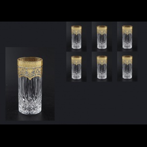 Opera B0 OELK Water Glasses 350ml 6pcs in Flora´s Empire Golden Crystal Light (20-659/L)