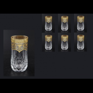 Opera B9 OELK Water Glasses 240ml 6pcs in Flora´s Empire Golden Crystal Light (20-658/L)