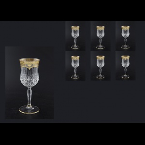 Opera C3 OELK Wine Glasses 160ml 6pcs in Flora´s Empire Golden Crystal Light (20-653/L)