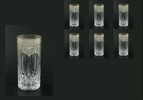Opera B0 OESK Water Glasses 350ml 6pcs in Flora´s Empire Pl. Crystal Light (20-1/659/L)