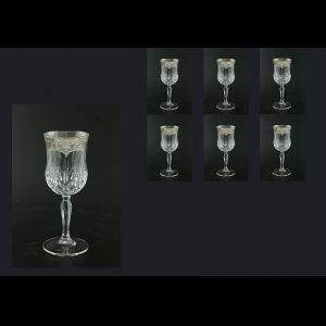 Opera C3 OESK Wine Glasses 160ml 6pcs in Flora´s Empire Pl. Crystal Light (20-1/653/L)