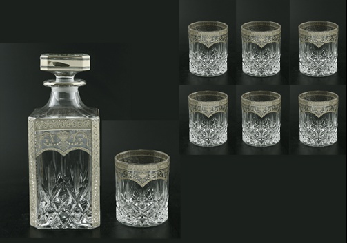 Opera Set WD+B2 OESK 750ml+6x300ml in Flora´s Empire Pl. Crystal Light (20-1/661/657/L)