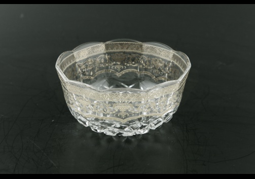 Opera MM OESK Small Bowl d12cm 1pc in Flora´s Empire Platinum Crystal Light (20-1/583/L)