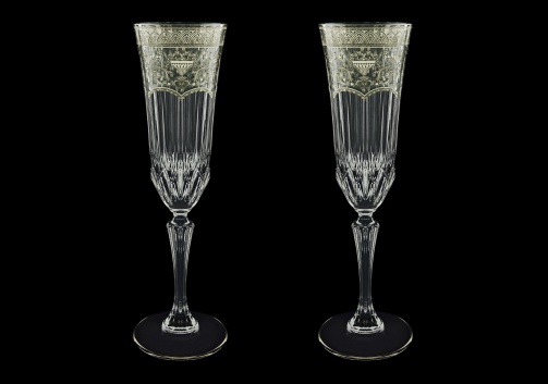 Adagio CFL AESK Champagne Flutes 180ml 2pcs in F. Empire P. Crystal Light (20-1/594/2/L)