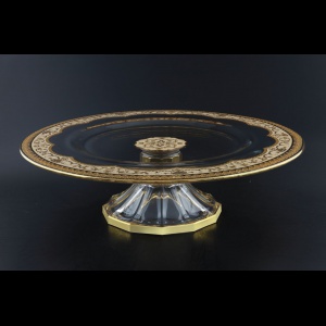 Rialto CPA RELI Cake Plate w/F d35cm 1pc in Flora´s Empire Golden Ivory Light (25-727/L)