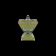 Torcello DOC TELG Dose w/F 11x11cm 1pc in Flora´s Empire Golden Green Light (24-709/L)