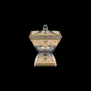 Torcello DOC TELI Dose w/F 11x11cm 1pc in Flora´s Empire Golden Ivory Light (25-709/L)