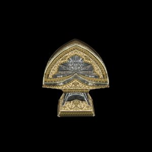 Astra SRC AELI Napkin Holder Ribbon w/F 11cm 1pc in Flora´s Empire G. Ivory L. (25-188/L)