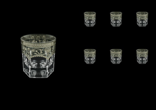 Provenza B3 PESK Whisky Glasses 185ml 6pcs in Flora´s Empire P. Crystal Light (20-1/526/L)