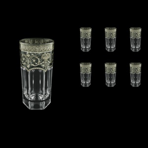 Provenza B0 PESK Water Glasses 370ml 6pcs in Flora´s Empire P. Crystal Light  (20-1/525/L)