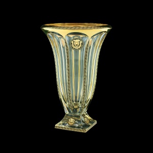 Panel VV PLGB B Vase 33cm 1pc in Antique&Leo Golden Black Decor (42-325)