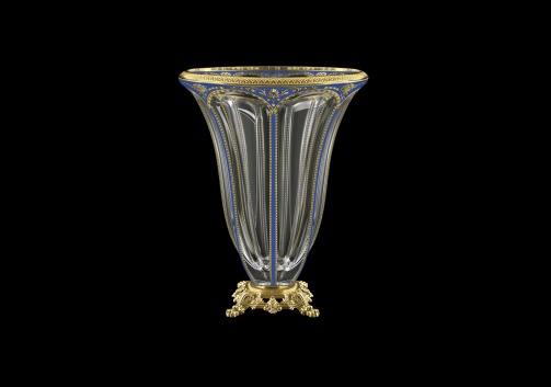 Panel VVZ PEGC B Vase 33cm 1pc in Flora´s Empire Golden Blue Decor (23-610/O.245)