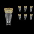 Fusion B0 FALK Water Glasses 384ml 6pcs in Allegro Golden Light Decor (65-781/L)