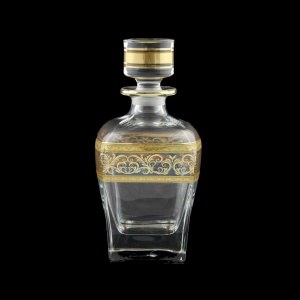 Fusion WD FALK Whisky Decanter 800ml 1pc in Allegro Golden Light Decor (65-782/L)