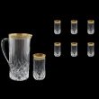 Opera Set J+B9 OMGB 1200ml+6x240ml in Lilit Golden Black Decor (31-239/158)