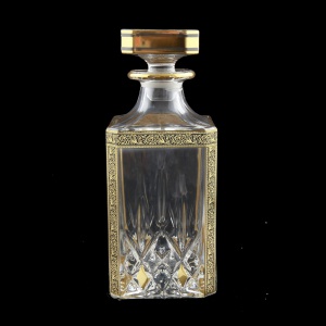 Opera WD OMGB Whisky Decanter 750ml 1pc in Lilit Golden Black Decor (31-238)