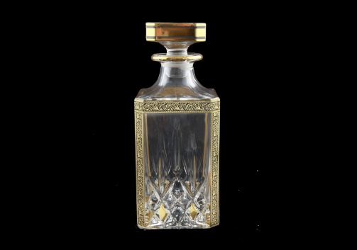 Opera WD OMGB Whisky Decanter 750ml 1pc in Lilit Golden Black Decor (31-238)