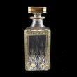 Opera WD OMGB Whisky Decanter 750ml 1pc in Lilit Golden Black Decor (31-238)