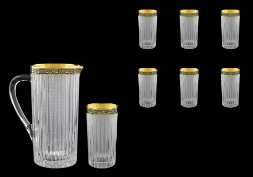 Timeless Set J+B0 TMGB S 1200ml+6x440ml 1+6pcs in Lilit Golden Black Decor+S (31-114/133)