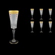 Timeless CFL TNGC SKLI Champagne Fluetes 210ml 6pcs in Romance G. Cl. +SKLI (33-131/bKLI)
