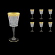 Timeless C2 TNGC SKLI Wine Glasses 298ml 6pcs in Romance Golden Classic+SKLI (33-130/bKLI)